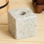 Испаритель для бани и сауны, талькохлорит, 6?6?6 см, 1 отверстие