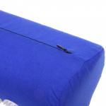 Акупунктурный набор (коврик игольчатый 64х40х2 см и валик 37х15х10 см в сумочке), синий