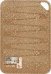 Доска разделочная 25х16см Wood (уп.20) (SE149711624)