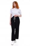 Брюки на резинке бр01301 черный