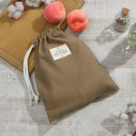 Мешочек текстильный «Этель» ECO, 27?34 см, 70% хлопок, 30% лён, 190 г/м?, оливковый