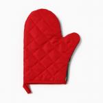 Варежка - прихватка «Доляна» Beauty, 20?27 см, изумрудная