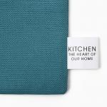 Мешочек текстильный «Этель» Home collection, 27?34 см, 45% лён, 55% хлопок, изумрудный