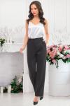 Брюки прямого кроя бр01514 графит