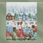 Полотенце вафельное 50х70 "Все ДOMA/Vse DOMA" рис 60215-1 СТРАНА ОЛЕНЬЯ