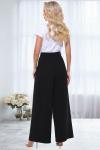 Брюки широкого кроя бр16001 черный