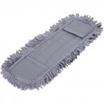 Сменная насадка для швабры Селфи микрофибра 40х11 см 120гр Gray