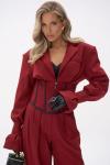 Пиджак – корсет Джуди (бордовый)
