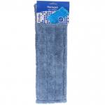 Сменная насадка для швабры Селфи микрофибра 40см (65 гр) синяя