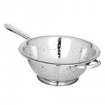 Дуршлаг 24см на ножке с ручкой , нерж.сталь (уп.24) (812-015)