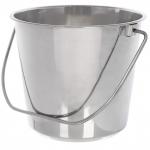 Ведро из нержавеющей стали 12л пищевое бесшовное