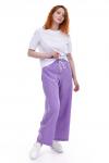 Брюки на резинке бр01309 сиреневый