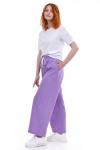 Брюки на резинке бр01309 сиреневый