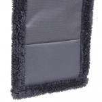 Сменная насадка для швабры Селфи микрофибра 40х11 см 90гр Gray