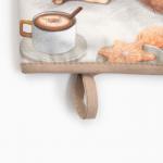 Варежка - прихватка новогодняя «Этель. Уютных вечеров», 15?28 см, саржа, 100% хлопок, ватин 250 г/м?