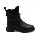 Ботинки из натуральной кожи Р-240-1 черные п/п