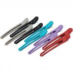 Зажим "Kapous" металл+пластик, 101*13*22мм 1шт.