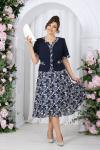 Костюм Ninele 5992 синий + цветы