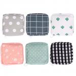 Мини-органайзер для гигиенических средств ЮL, полиэстер, 12x12x5,5см, 4-6 дизайнов