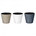 Горшок для цветов "Rosemary" D160мм, 1,6л с дренажной вставкой, микс цветов