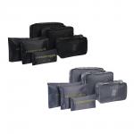 Органайзеры дорожные набор 6 шт тм ЮL, 6 размеров, 2 цвета, полиэстер