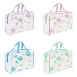 Косметичка банная ЮL, ПВХ, 24х15х7см, 3-5 цветов, ББ19-15