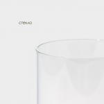 Банка для сыпучих BellaTenero «Эко», 550 мл, 8.5?12.5 см, с бамбуковой крышкой, стекло