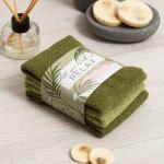 Набор махровых полотенец «Этель» All you need is relax, 30?30 см - 3 шт., 340 г/м?, 100% хлопок