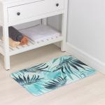 Коврик для ванной и туалета SAVANNA «Баунти», 50?80 см, зелёный