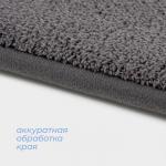 Коврик для ванной и туалета SAVANNA Bath, 40?60 см, графитовый