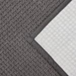 Коврик для ванной и туалета SAVANNA, полиэстер, 80?50 см, серый