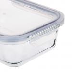 VETTA Контейнер для продуктов на защелках 1000 мл, жаропрочное стекло