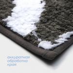 Коврик для дома SAVANNA «Вилли», 50?80 см, серый