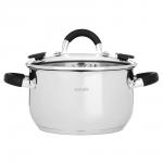 SATOSHI Арбон Кастрюля 20х11,5см, 3,4л, со стекл. крышкой, индукция