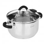 SATOSHI Арбон Кастрюля 20х11,5см, 3,4л, со стекл. крышкой, индукция