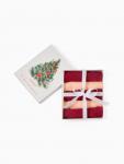 Полотенца махровые «Этель» Merry christmas, 30?30 см - 5 шт., 100% хлопок, 340 г/м?
