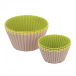 VETTA Набор силиконовых форм, 12шт, (7см; 5см), силикон, 3 цвета