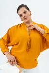 Блуза ANDINA 128-3 шафран
