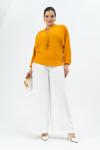 Блуза ANDINA 128-3 шафран