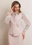 Костюм Мода Юрс 26-2538 пудра_принт