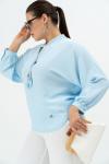 Блуза ANDINA 128-2 голубой