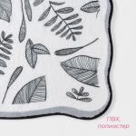 Коврик для дома Доляна «Ливьен», 40?60 см, белый