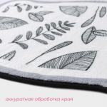 Коврик для дома Доляна «Ливьен», 40?60 см, белый