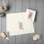 Полотенца махровые «Этель. Любовная пара», 35?60 см - 2 шт., хлопок 100%