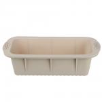 SATOSHI Форма для выпечки кекса, хлеба с ручками, 25x12x6см, силикон