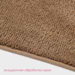 Коврик для дома Доляна «Нина», 50?80 см, коричневый