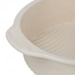 SATOSHI Форма для выпечки с ручками, круглая, 28х5,5см, силикон