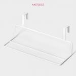 Держатель для полотенец на дверцу Доляна, 24.5?10?10 см, белый