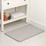 Коврик для дома Доляна «Софт», 50?80 см, серый