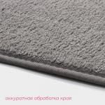 Коврик для дома Доляна «Софт», 50?80 см, серый